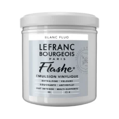 Farba akrylowa Flashe - Lefranc & Bourgeois - Fluorescent White, 125 ml
