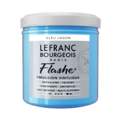 Farba akrylowa Flashe - Lefranc & Bourgeois - Lagoon Blue, 125 ml