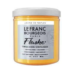 Farba akrylowa Flashe - Lefranc & Bourgeois - Naples Yellow Hue, 125 ml