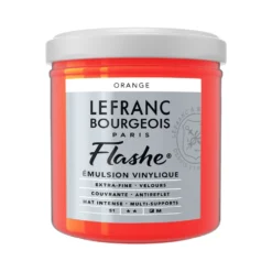 Farba akrylowa Flashe - Lefranc & Bourgeois - Orange, 125 ml