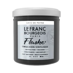 Farba akrylowa Flashe - Lefranc & Bourgeois - Payne's Grey, 125 ml