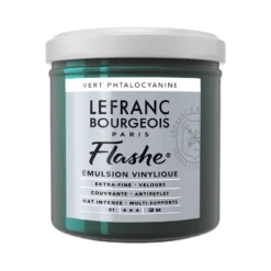 Farba akrylowa Flashe - Lefranc & Bourgeois - Phthalocyanine Green, 125 ml