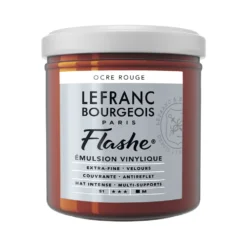 Farba akrylowa Flashe - Lefranc & Bourgeois - Red Ochre, 125 ml