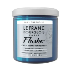 Farba akrylowa Flashe - Lefranc & Bourgeois - Turquoise Blue, 125 ml