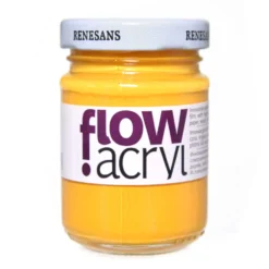 Farba akrylowa Flow Acryl - Renesans - 06, yellow deep, 125 ml