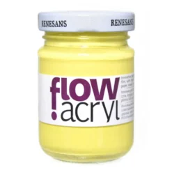 Farba akrylowa Flow Acryl - Renesans - 04, yellow lemon, 125 ml
