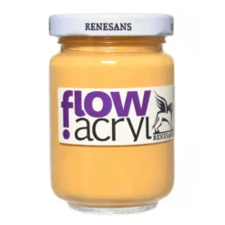Farba akrylowa Flow Acryl - Renesans - 09, yellow ochre, 125 ml