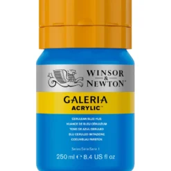 Farba akrylowa Galeria - Winsor & Newton - 138, Cerulean Blue Hue, 250 ml