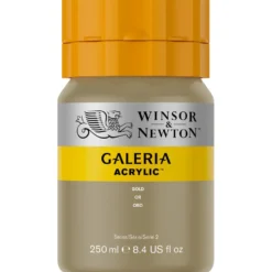 Farba akrylowa Galeria - Winsor & Newton - 283, Gold, 250 ml