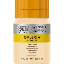 Farba akrylowa Galeria - Winsor & Newton - 422, Naples Yellow, 250 ml