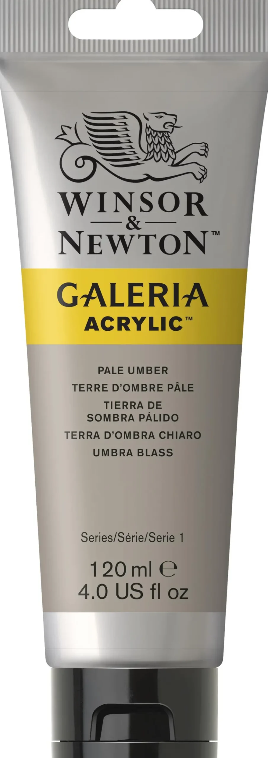Farba akrylowa Galeria - Winsor & Newton - Pale Umber, 120 ml