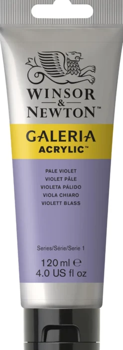 Farba akrylowa Galeria - Winsor & Newton - Pale Violet, 120 ml