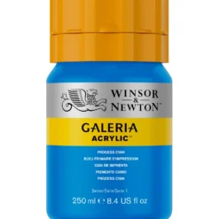Farba akrylowa Galeria - Winsor & Newton - 535, Process Cyan, 250 ml