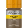 Farba akrylowa Galeria - Winsor & Newton - 554, Raw Umber, 250 ml
