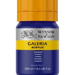 Farba akrylowa Galeria - Winsor & Newton - 660, Ultramarine, 250 ml