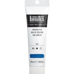 Farba akrylowa Heavy Body - Liquitex - Cerulean Blue, 59 ml