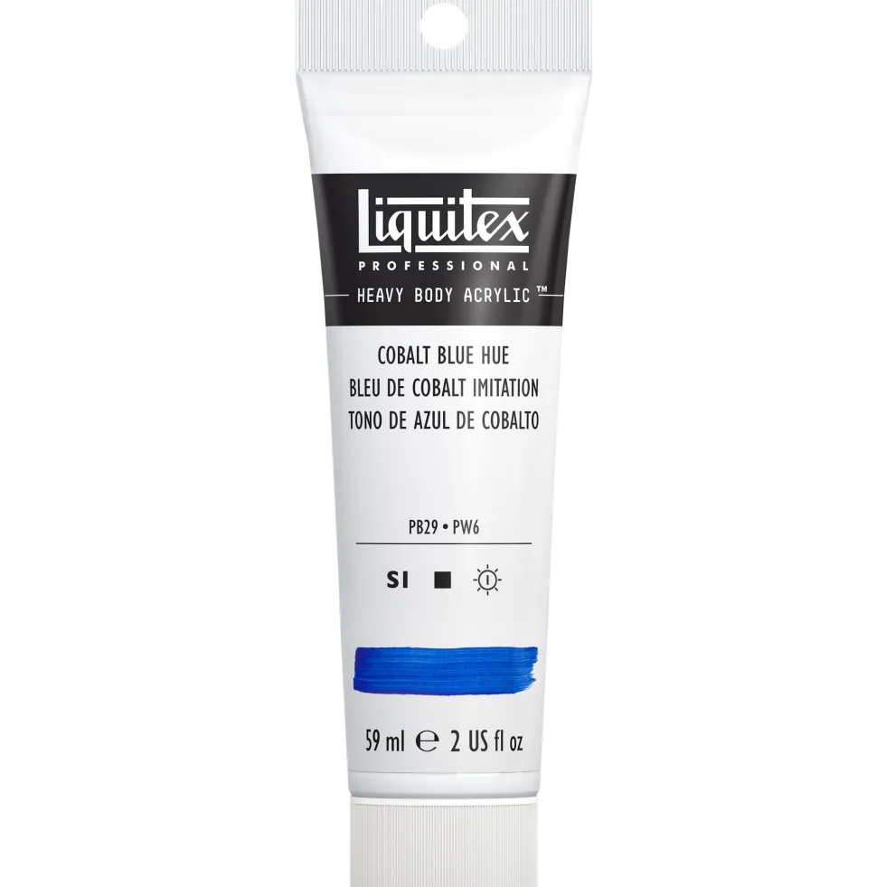 Farba akrylowa Heavy Body - Liquitex - Cobalt Blue Hue, 59 ml