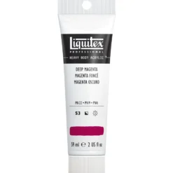 Farba akrylowa Heavy Body - Liquitex - Deep Magenta, 59 ml
