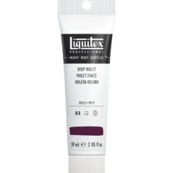 Farba akrylowa Heavy Body - Liquitex - Deep Violet, 59 ml
