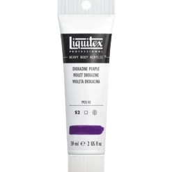 Farba akrylowa Heavy Body - Liquitex - Dioxazine Purple, 59 ml