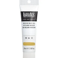 Farba akrylowa Heavy Body - Liquitex - Iridescent Bright Gold, 59 ml