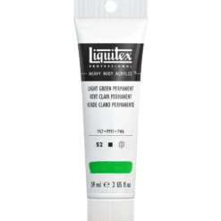 Farba akrylowa Heavy Body - Liquitex - Light Green Permanent, 59 ml