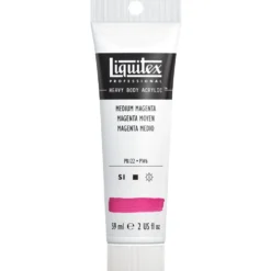 Farba akrylowa Heavy Body - Liquitex - Medium Magenta, 59 ml
