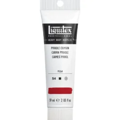 Farba akrylowa Heavy Body - Liquitex - Pyrrole Crimson, 59 ml