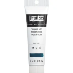 Farba akrylowa Heavy Body - Liquitex - Turquoise Deep, 59 ml