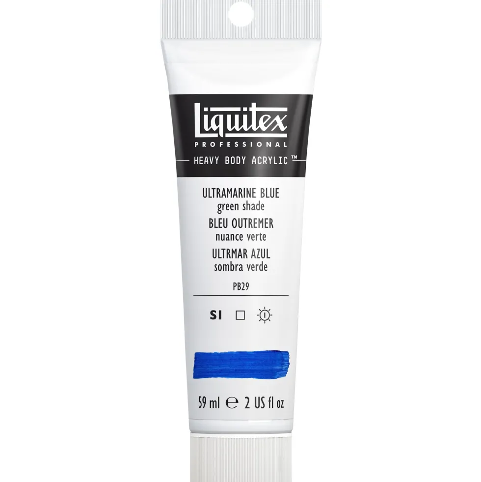 Farba akrylowa Heavy Body - Liquitex - Ultramarine Blue Red Shade, 59 ml