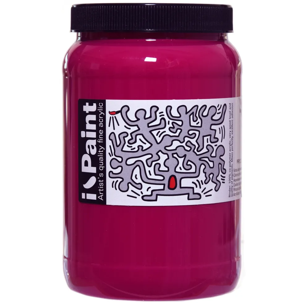 Farba akrylowa I-Paint - Renesans - 07, magenta, 500 ml