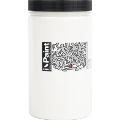 Farba akrylowa I-Paint - Renesans - 01, titanium white, 1200 ml