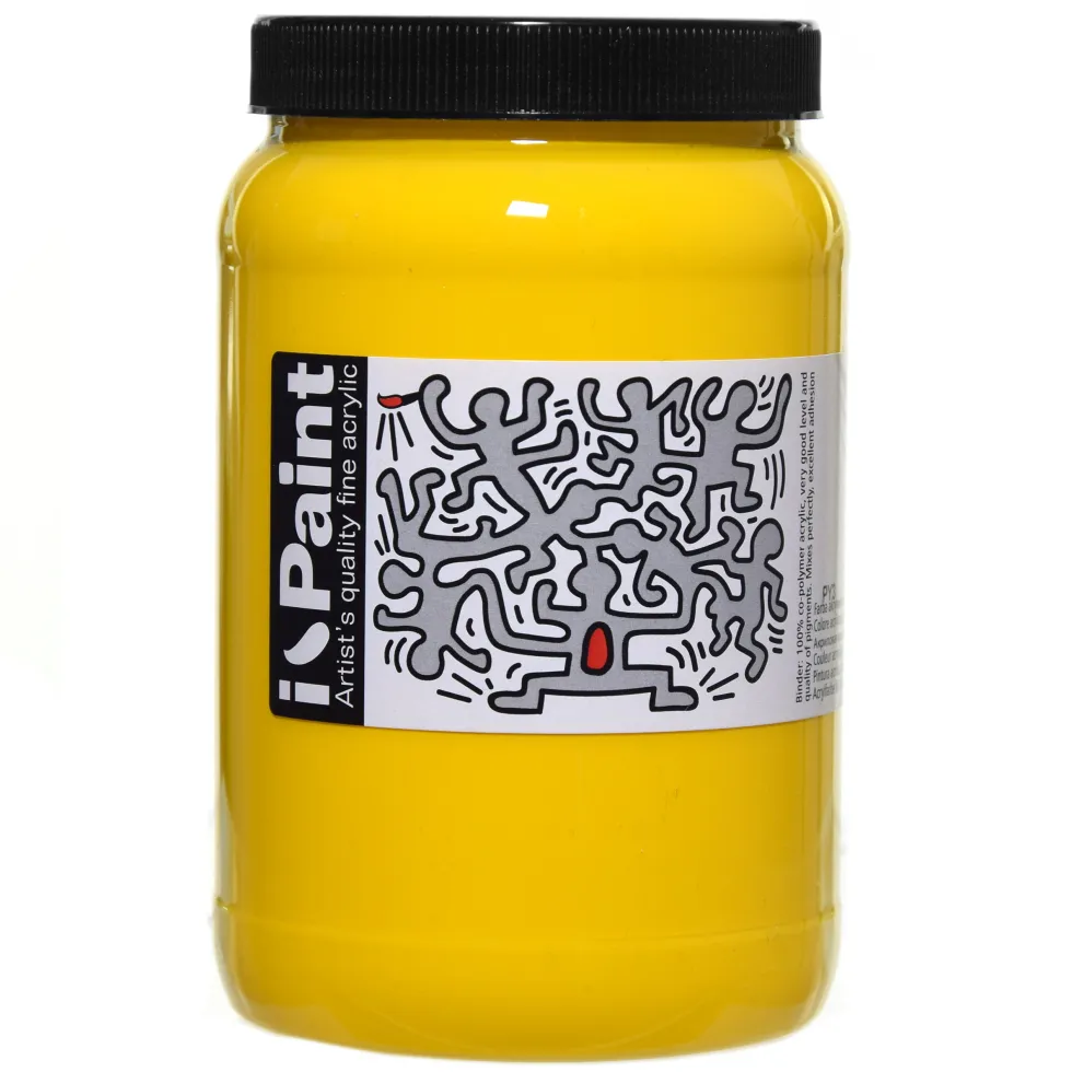 Farba akrylowa I-Paint - Renesans - 03, yellow lemon, 500 ml