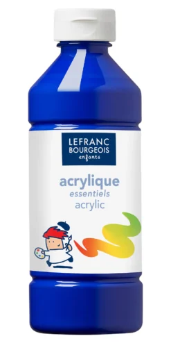 Farba akrylowa - Lefranc & Bourgeois - granatowa, 500 ml