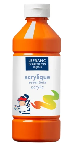 Farba akrylowa - Lefranc & Bourgeois - pomarańczowa, 500 ml