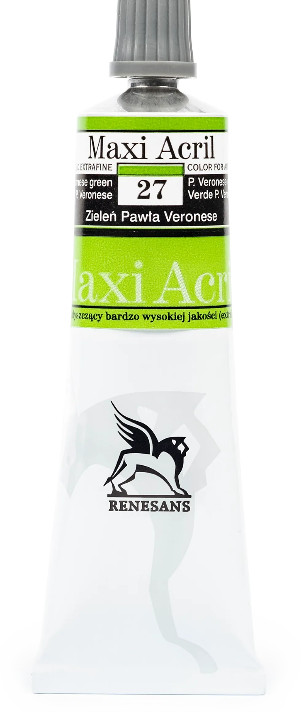 Farba akrylowa Maxi Acril - Renesans - 27, Paolo Veronese green, 60 ml