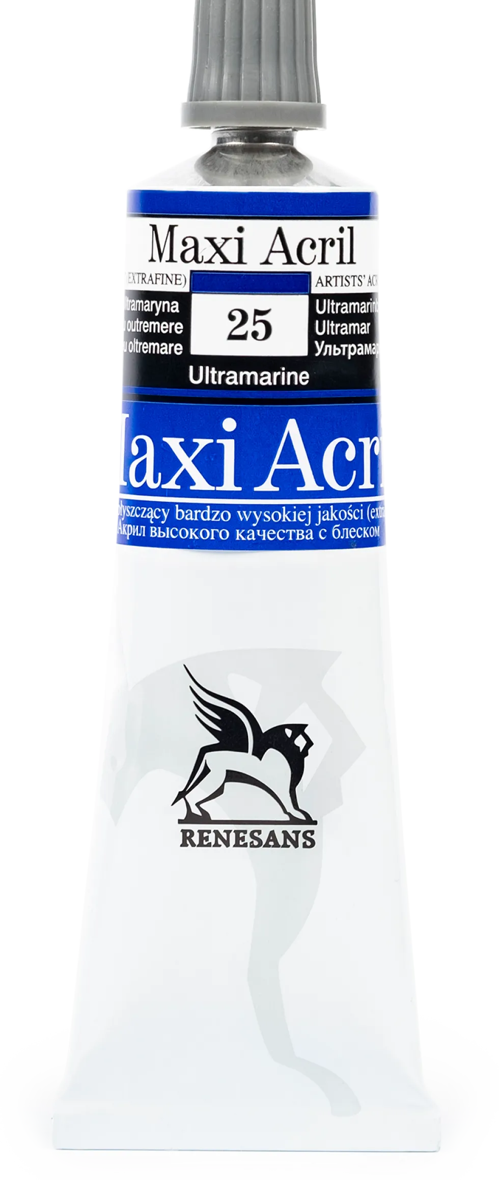 Farba akrylowa Maxi Acril - Renesans - 25, ultramarine blue, 60 ml