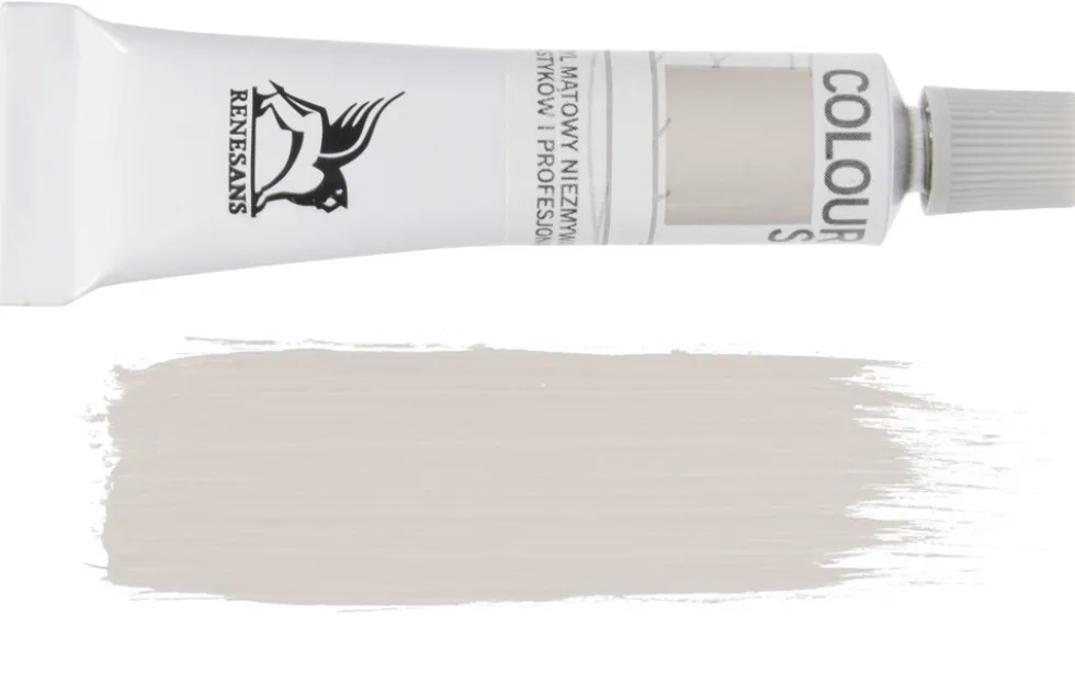 Farba akrylowa metaliczna Colours - Renesans - srebrna, 20 ml