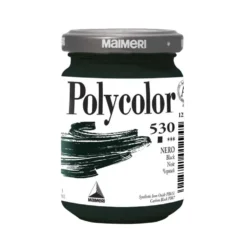 Farba akrylowa Polycolor - Maimeri - 530, Black, 140 ml