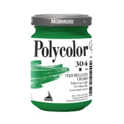 Farba akrylowa Polycolor - Maimeri - 304, Bright Green Light, 140 ml