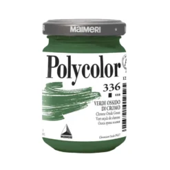 Farba akrylowa Polycolor - Maimeri - 336, Chrome Oxide Green, 140 ml
