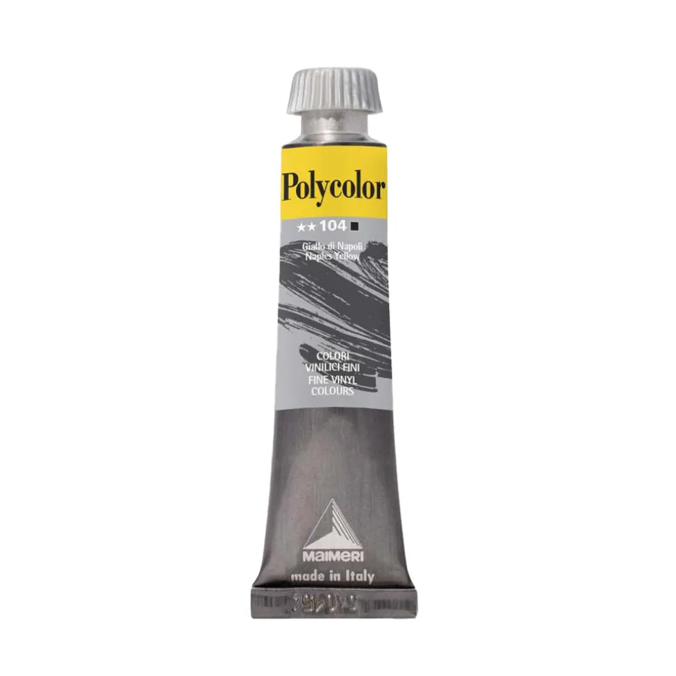 Farba akrylowa Polycolor - Maimeri - 104, Naples Yellow, 20 ml