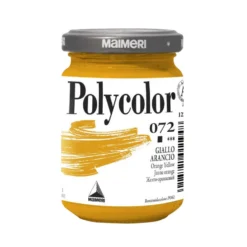 Farba akrylowa Polycolor - Maimeri - 072, Orange Yellow, 140 ml