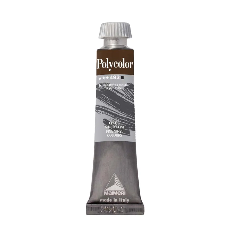 Farba akrylowa Polycolor - Maimeri - 493, Raw Umber, 20 ml