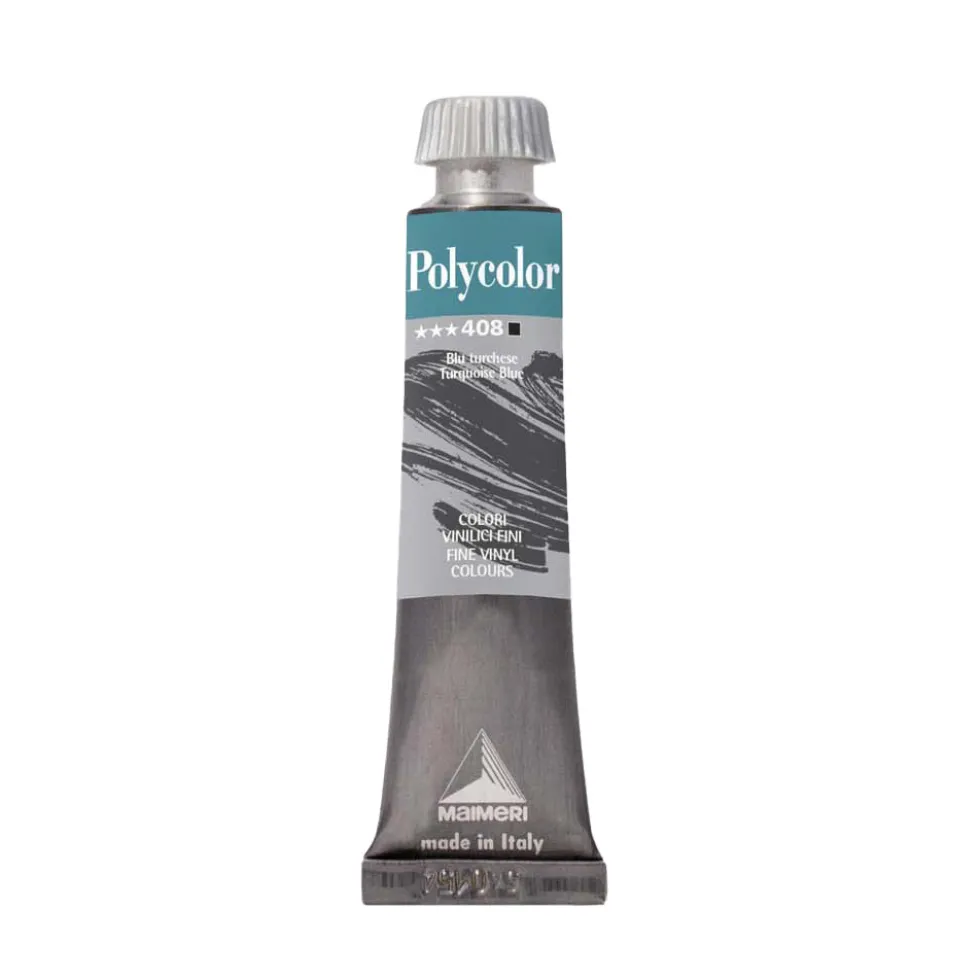 Farba akrylowa Polycolor - Maimeri - 408, Turquoise Blue, 20 ml