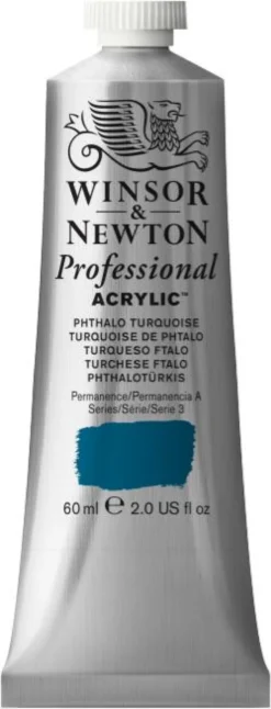 Farba akrylowa Professional Acrylic - Winsor & Newton - Phthalo Green Yellow Shade, 60 ml