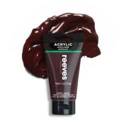 Farba akrylowa - Reeves - Burnt Umber, 75 ml