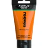 Farba akrylowa - Reeves - Fluorescent Orange, 75 ml