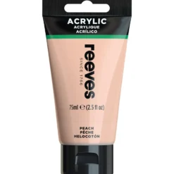 Farba akrylowa - Reeves - Peach, 75 ml