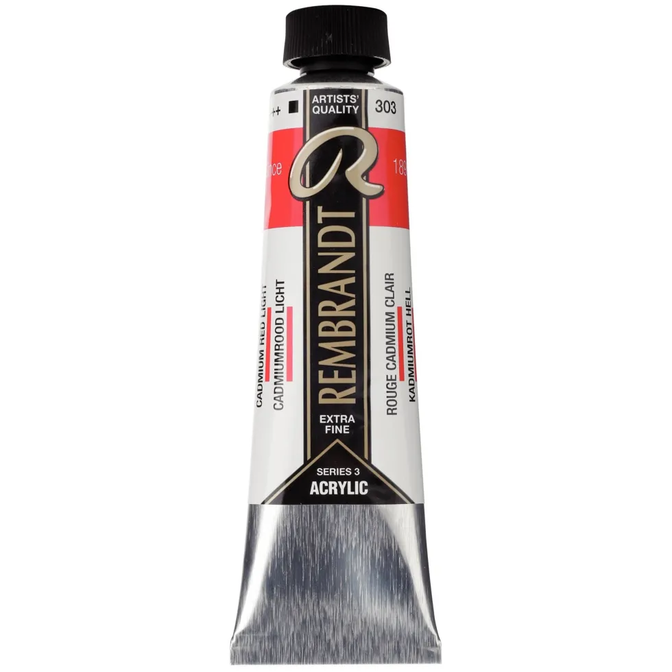 Farba akrylowa - Rembrandt - Cadmium Red Light, 40 ml